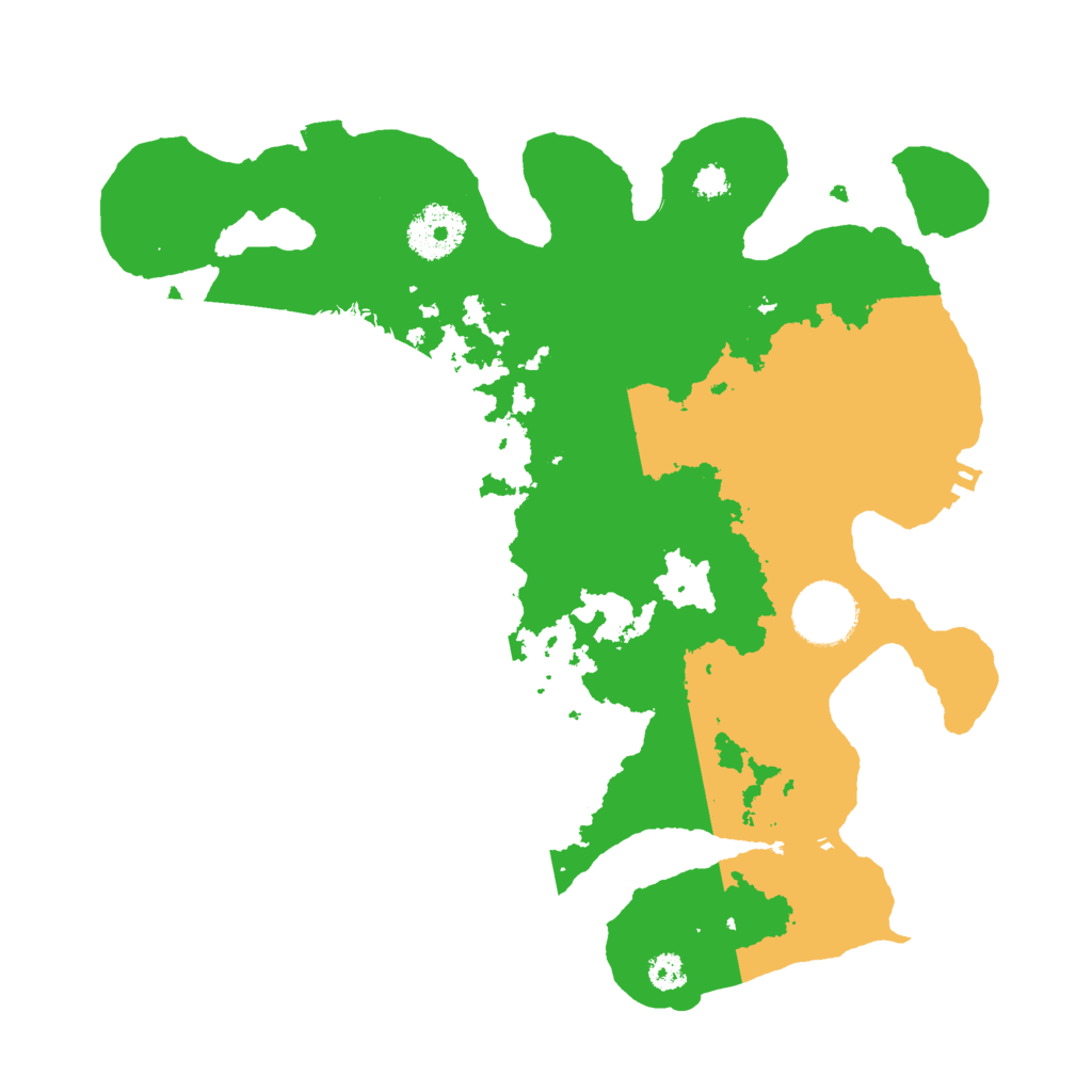 Biome Rust Map: Procedural Map, Size: 3000, Seed: 19334