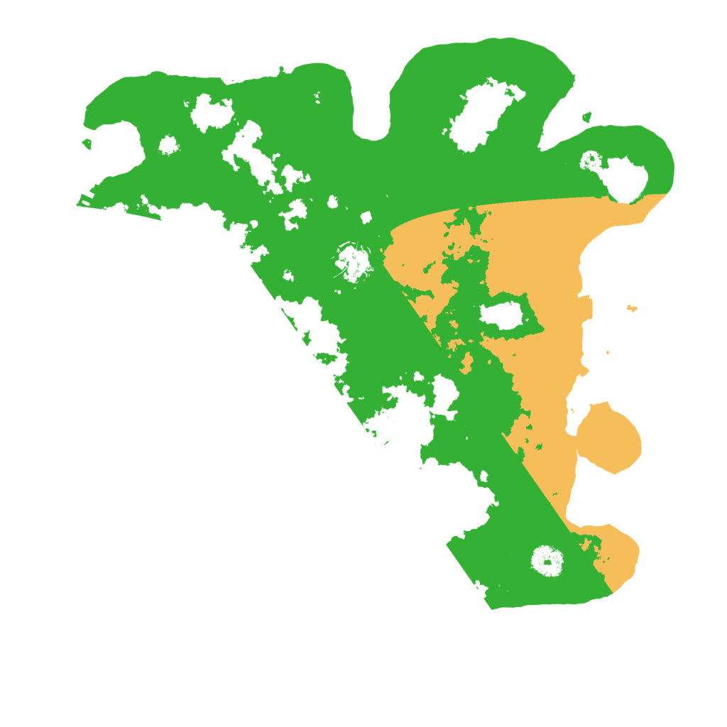 Biome Rust Map: Procedural Map, Size: 3500, Seed: 330139426
