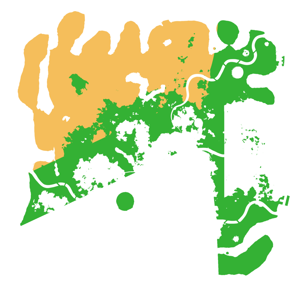 Biome Rust Map: Procedural Map, Size: 4500, Seed: 1803272996