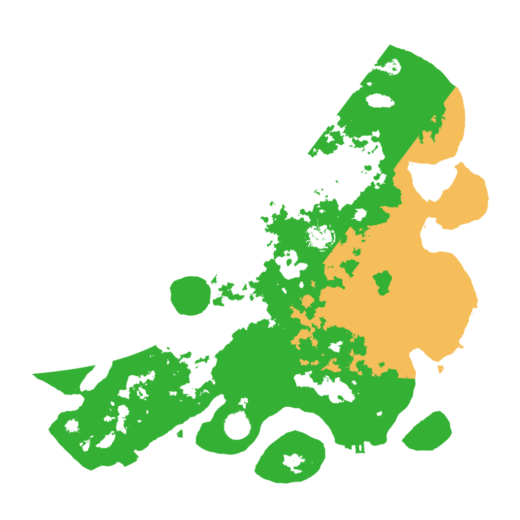 Biome Rust Map: Procedural Map, Size: 3500, Seed: 251920310