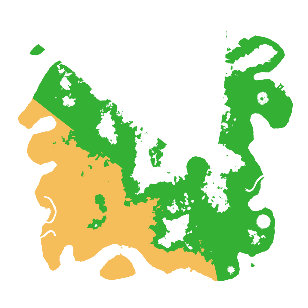 Biome Rust Map: Procedural Map, Size: 3900, Seed: 1577