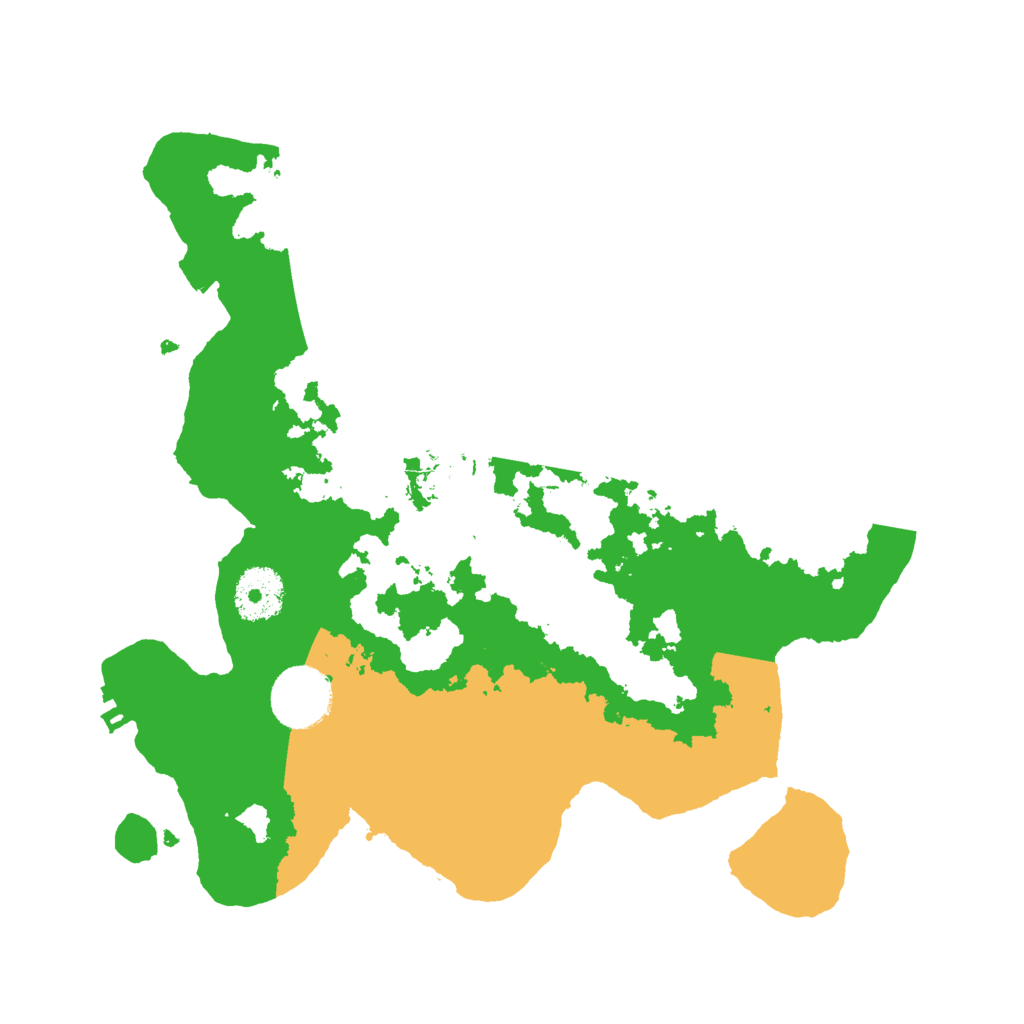 Biome Rust Map: Procedural Map, Size: 3000, Seed: 4101