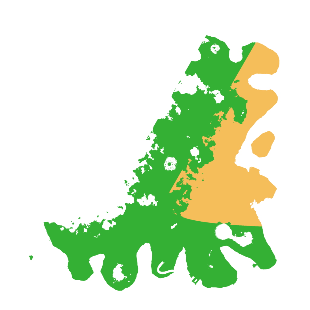 Biome Rust Map: Procedural Map, Size: 3500, Seed: 881765598