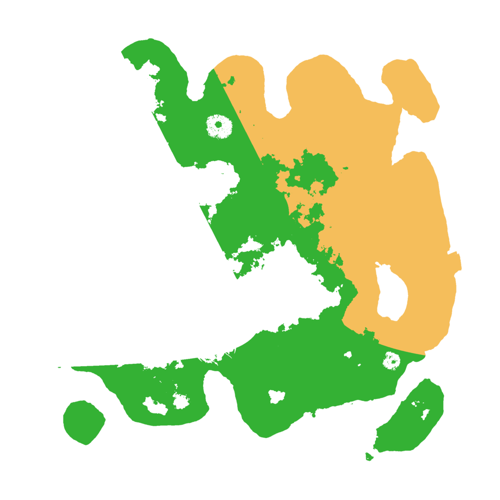 Biome Rust Map: Procedural Map, Size: 3000, Seed: 4054504