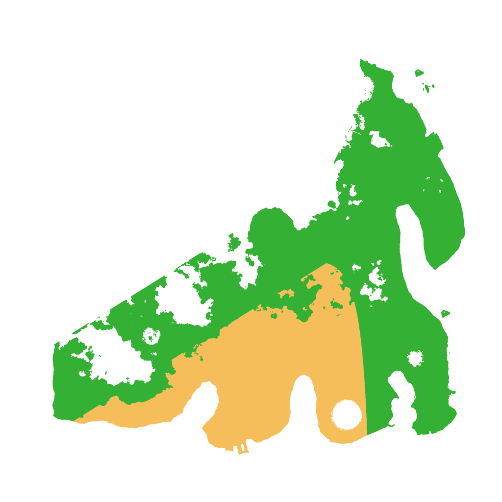 Biome Rust Map: Procedural Map, Size: 3000, Seed: 1918708304