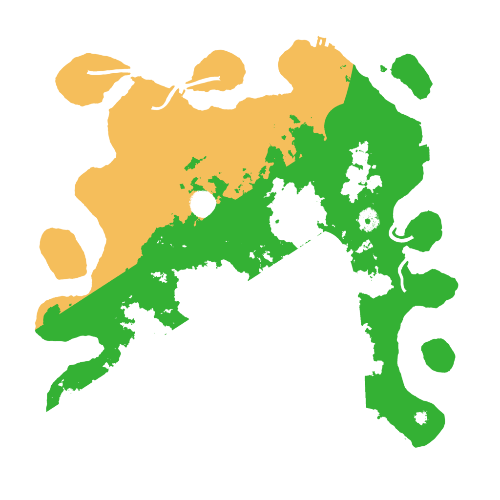 Biome Rust Map: Procedural Map, Size: 3500, Seed: 1683984512