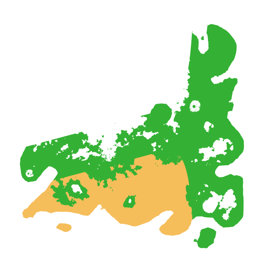 Biome Rust Map: Procedural Map, Size: 3500, Seed: 103482562