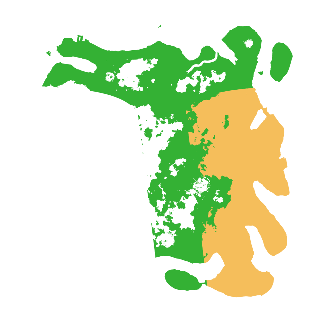 Biome Rust Map: Procedural Map, Size: 3500, Seed: 3475831
