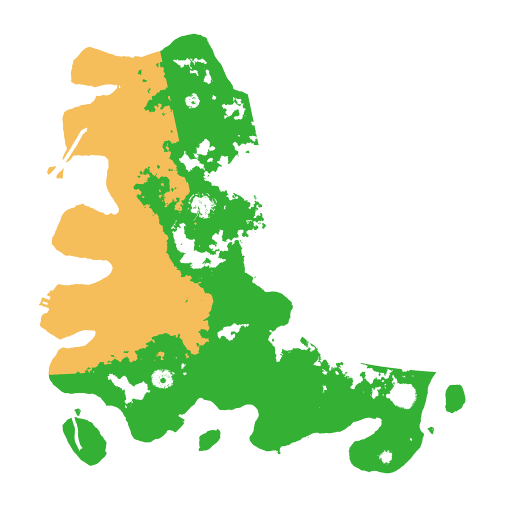 Biome Rust Map: Procedural Map, Size: 3750, Seed: 102
