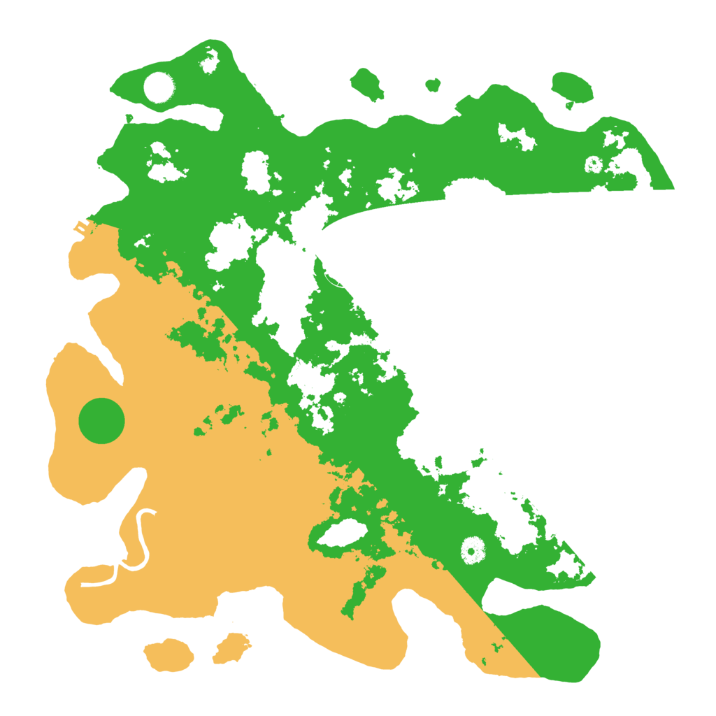 Biome Rust Map: Procedural Map, Size: 4096, Seed: 1908047284