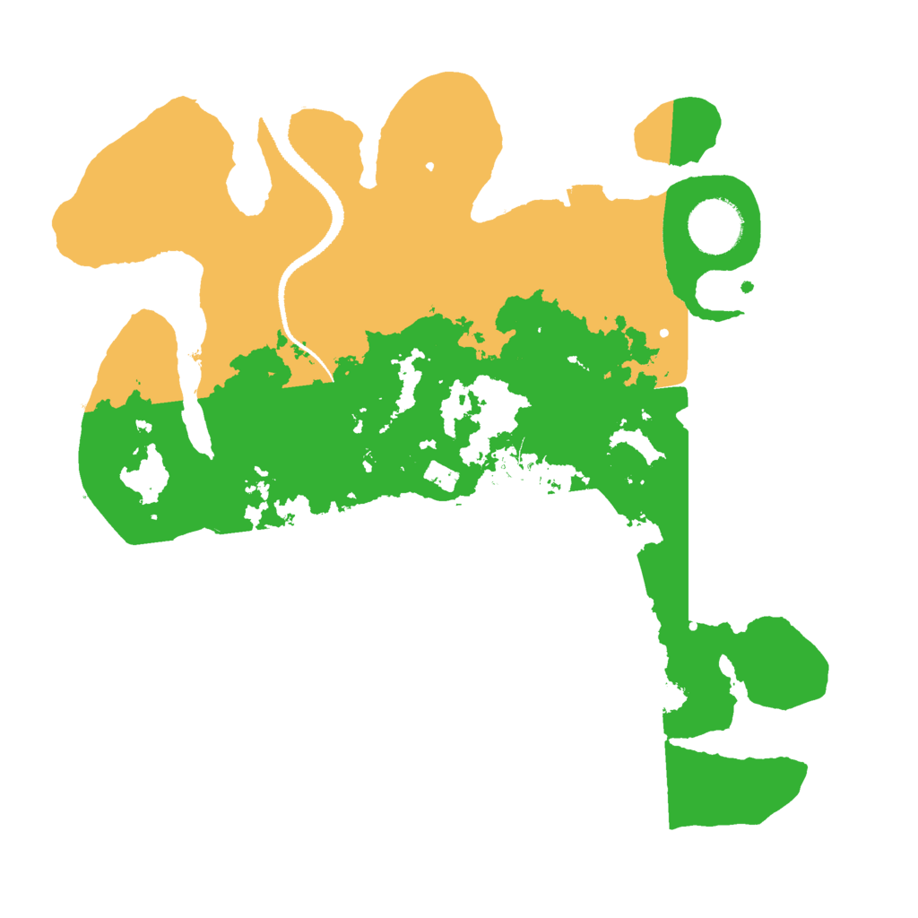 Biome Rust Map: Procedural Map, Size: 3000, Seed: 29793
