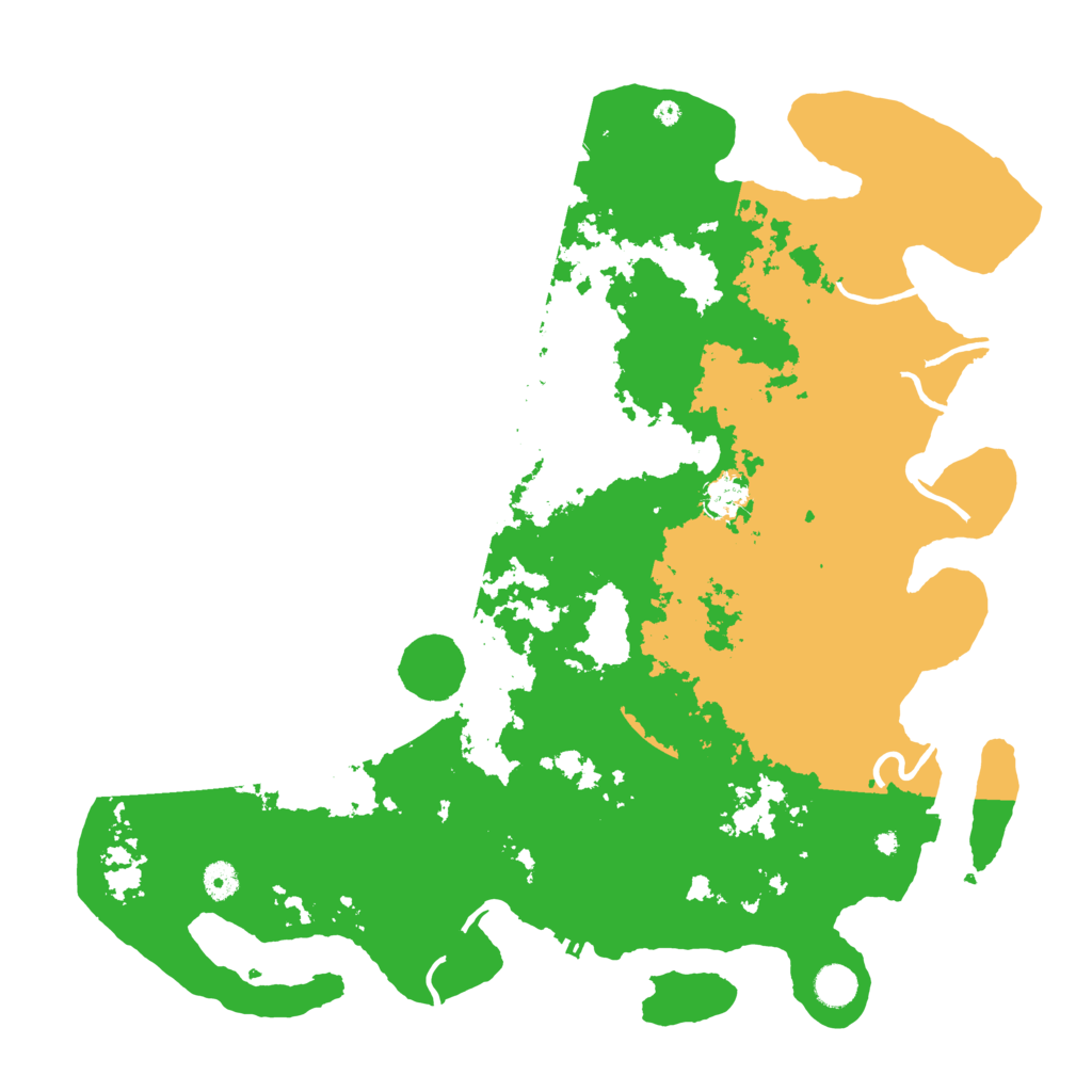 Biome Rust Map: Procedural Map, Size: 4500, Seed: 324956167