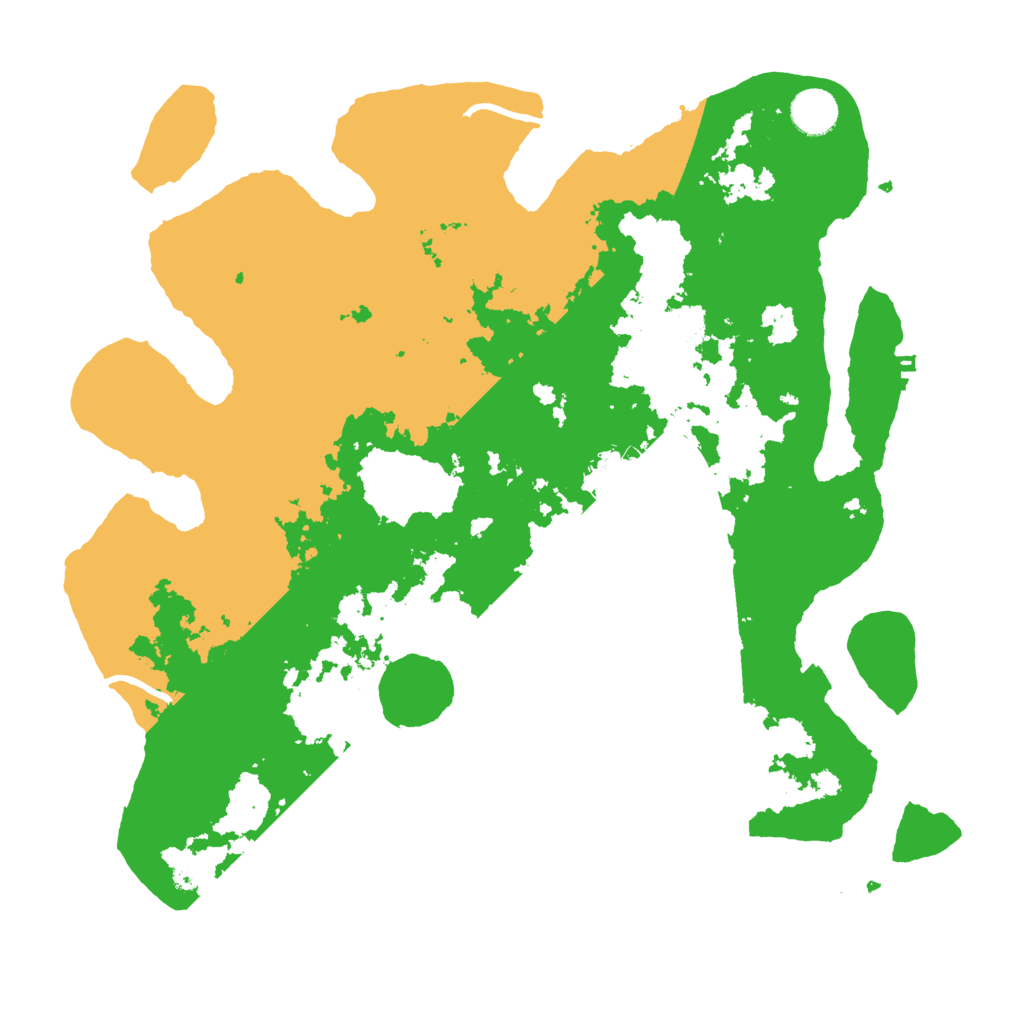 Biome Rust Map: Procedural Map, Size: 3850, Seed: 55634322
