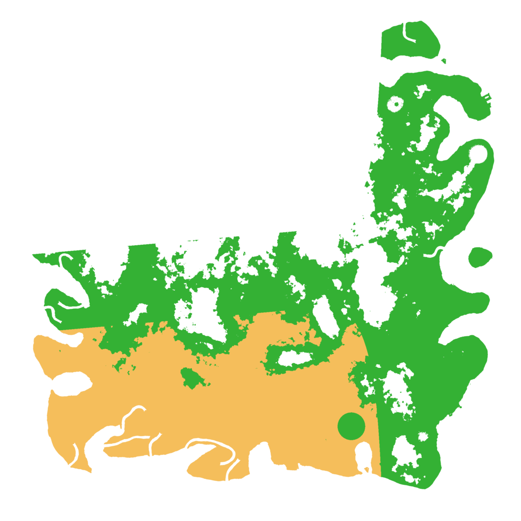 Biome Rust Map: Procedural Map, Size: 5000, Seed: 216546123