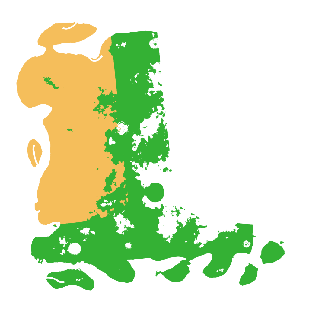 Biome Rust Map: Procedural Map, Size: 4500, Seed: 1865008640