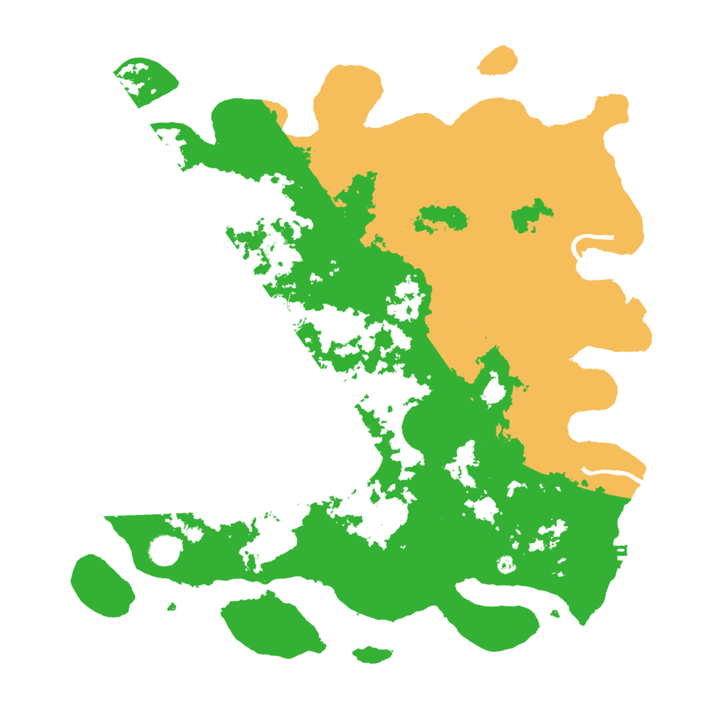 Biome Rust Map: Procedural Map, Size: 4000, Seed: 156734121