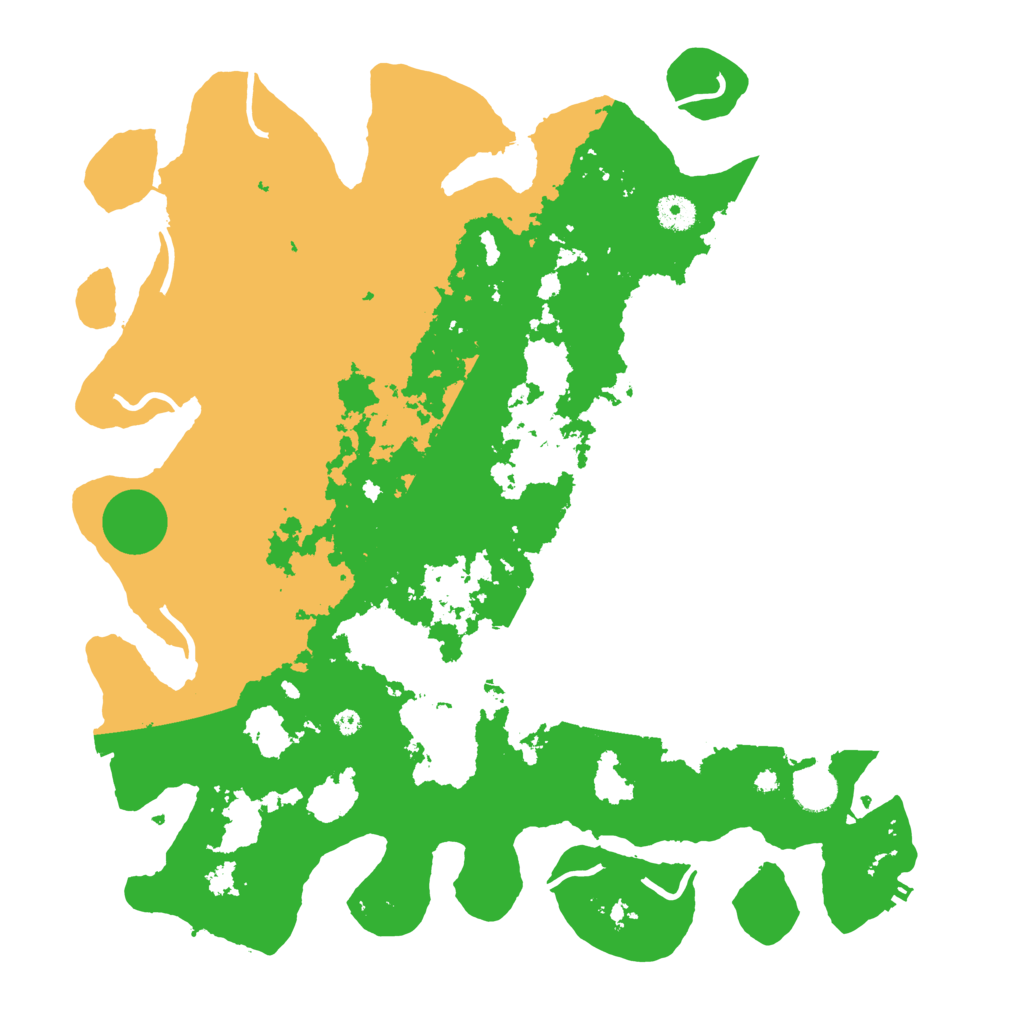 Biome Rust Map: Procedural Map, Size: 4150, Seed: 488805596