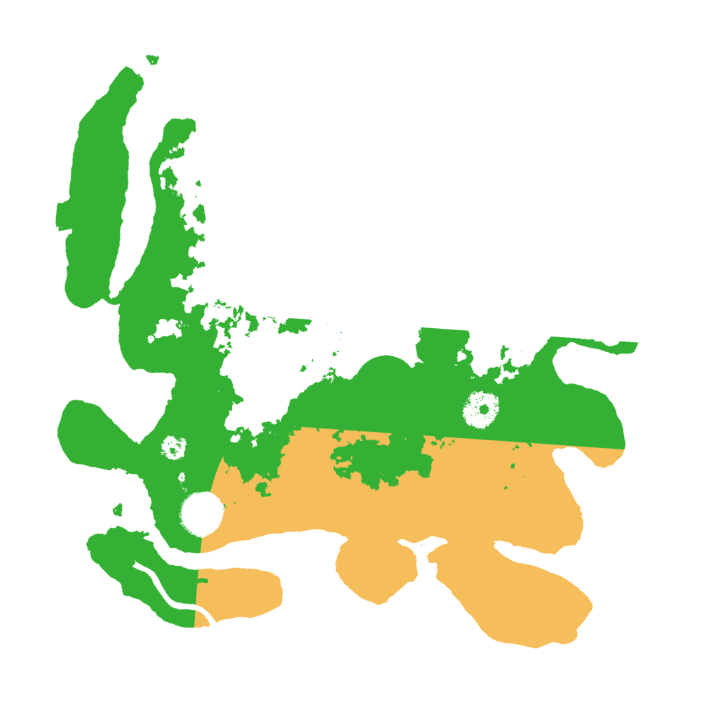 Biome Rust Map: Procedural Map, Size: 3000, Seed: 487681413