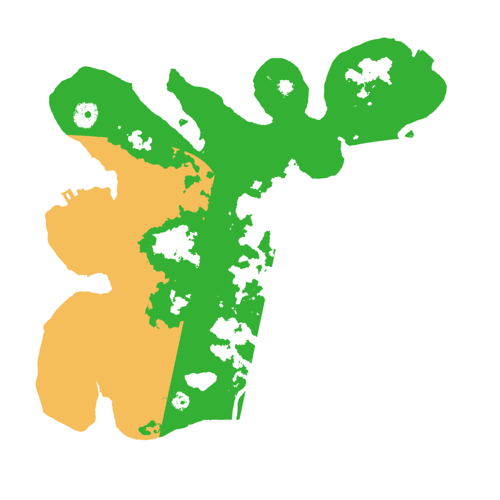 Biome Rust Map: Procedural Map, Size: 3000, Seed: 470483346