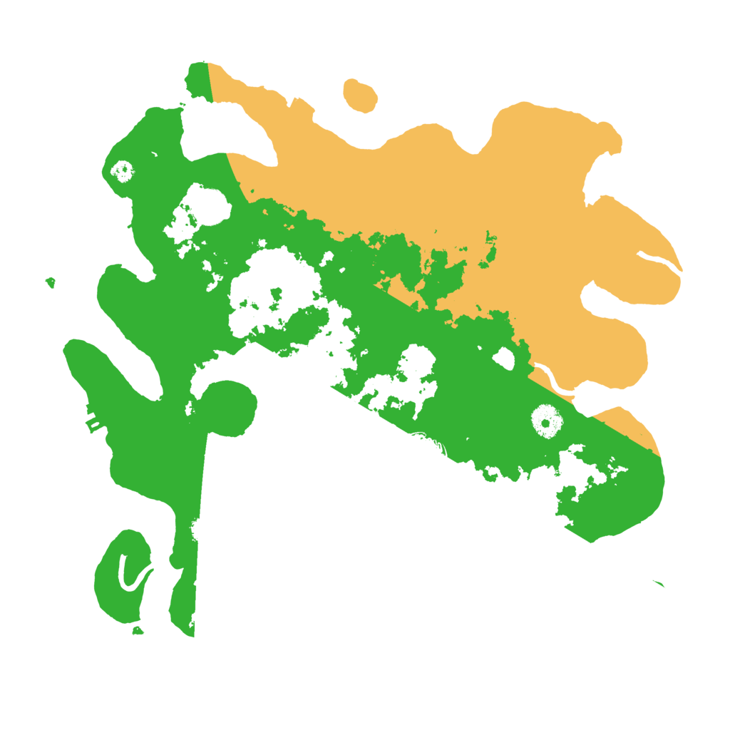 Biome Rust Map: Procedural Map, Size: 3500, Seed: 982251963