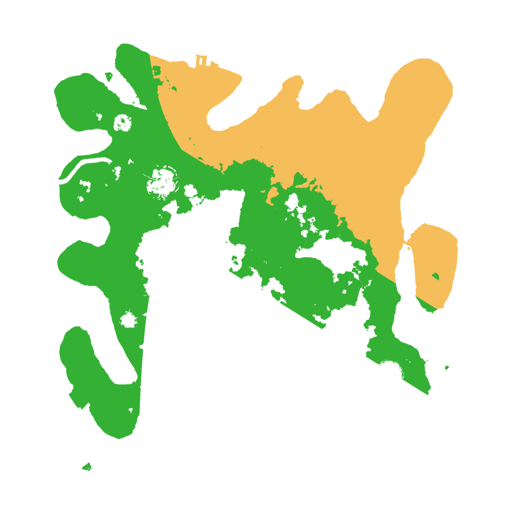 Biome Rust Map: Procedural Map, Size: 3000, Seed: 1623463