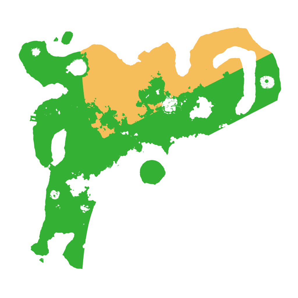 Biome Rust Map: Procedural Map, Size: 3300, Seed: 1514124853