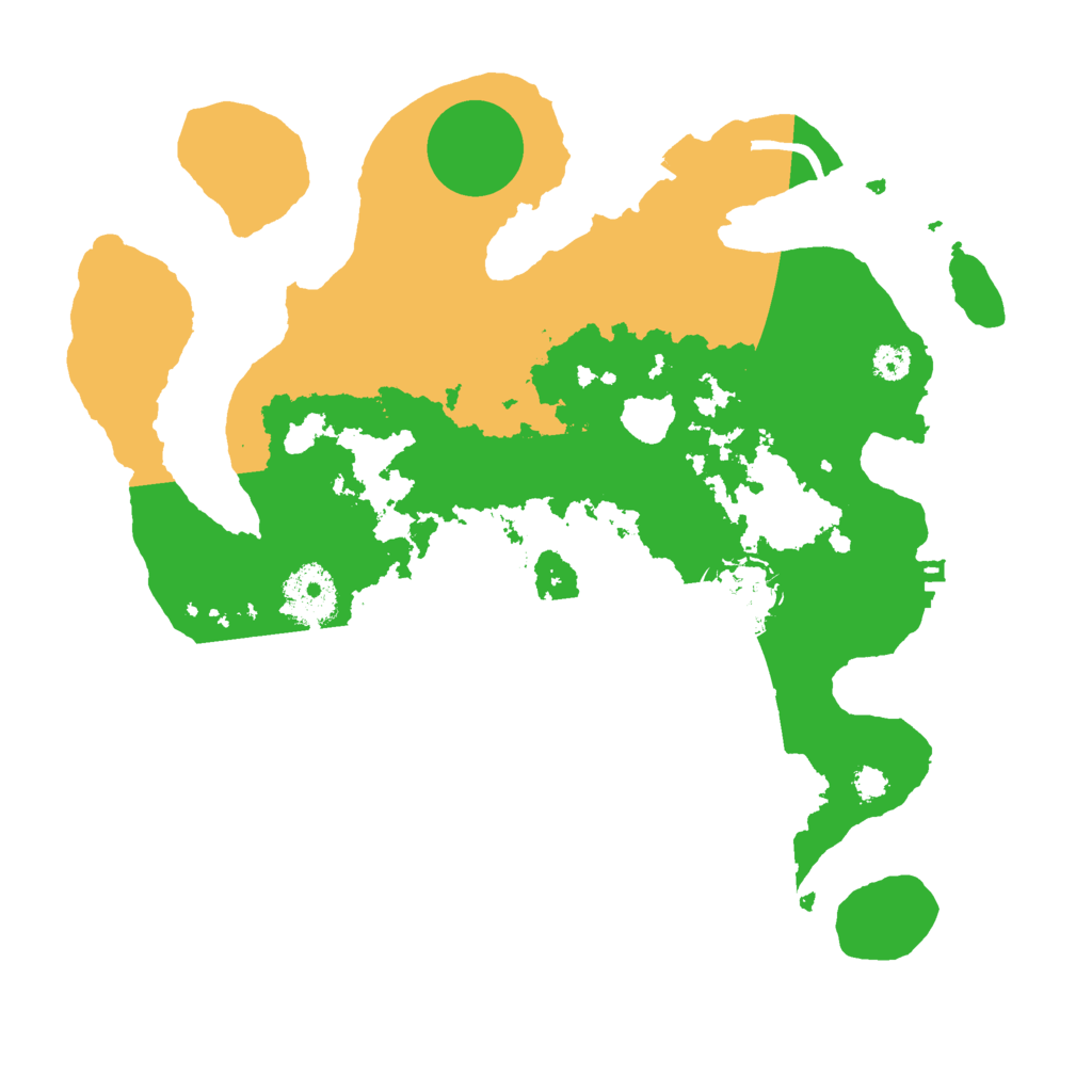 Biome Rust Map: Procedural Map, Size: 3000, Seed: 2066940230