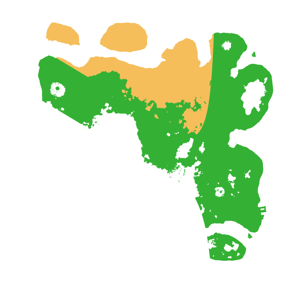 Biome Rust Map: Procedural Map, Size: 3000, Seed: 222073978