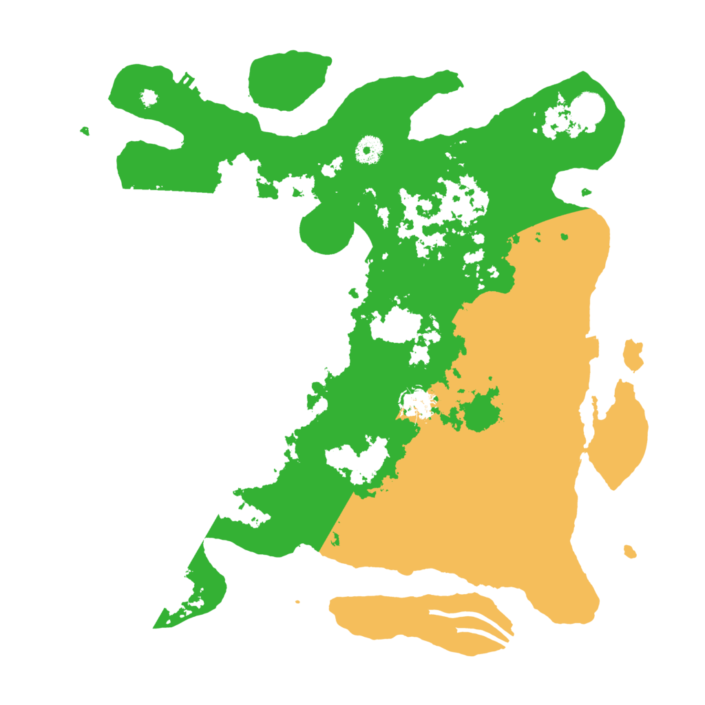 Biome Rust Map: Procedural Map, Size: 3800, Seed: 15588142