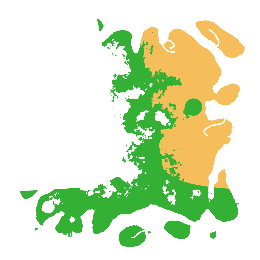 Biome Rust Map: Procedural Map, Size: 4000, Seed: 1168291920