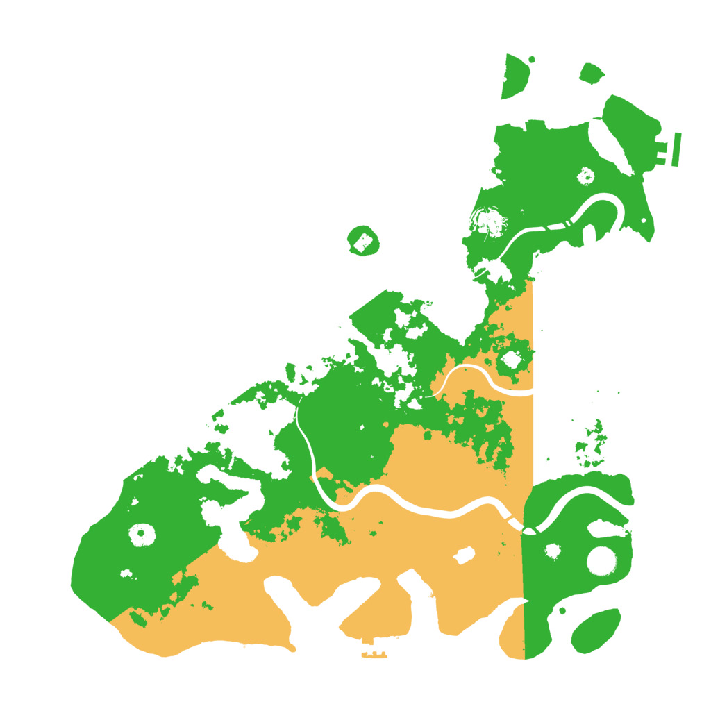 Biome Rust Map: Procedural Map, Size: 4250, Seed: 2098558548