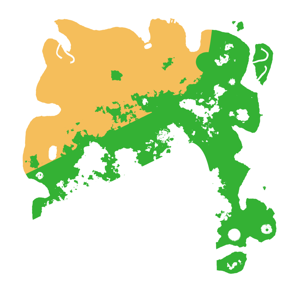 Biome Rust Map: Procedural Map, Size: 4250, Seed: 593812564