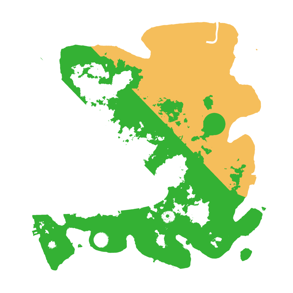 Biome Rust Map: Procedural Map, Size: 3500, Seed: 108752638