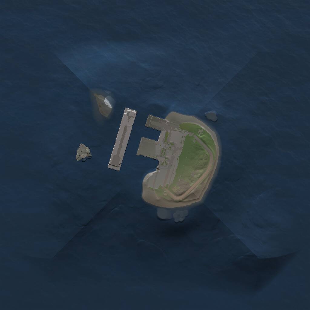 Rust Map: Procedural Map, Size: 1000, Seed: 1874990634, 2 Monuments