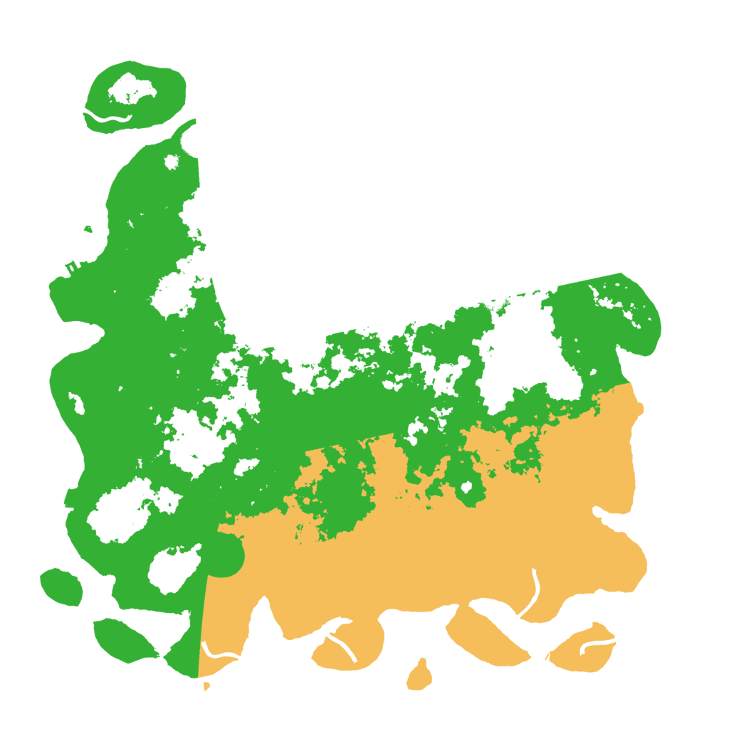 Biome Rust Map: Procedural Map, Size: 4500, Seed: 59397