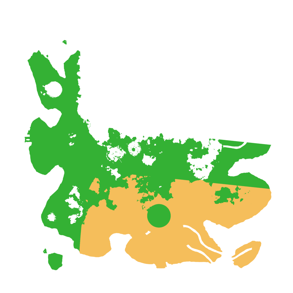 Biome Rust Map: Procedural Map, Size: 3300, Seed: 14345