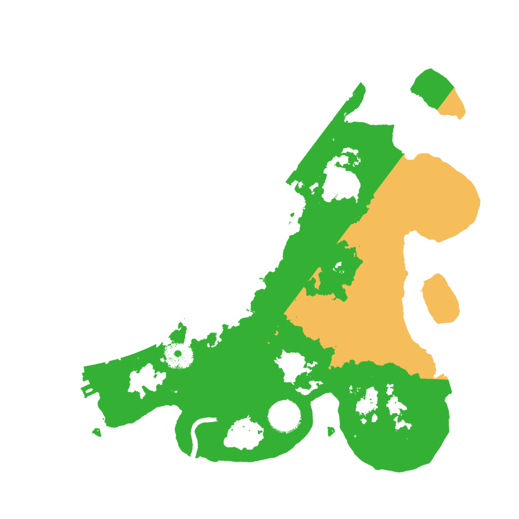 Biome Rust Map: Procedural Map, Size: 2846, Seed: 28460707