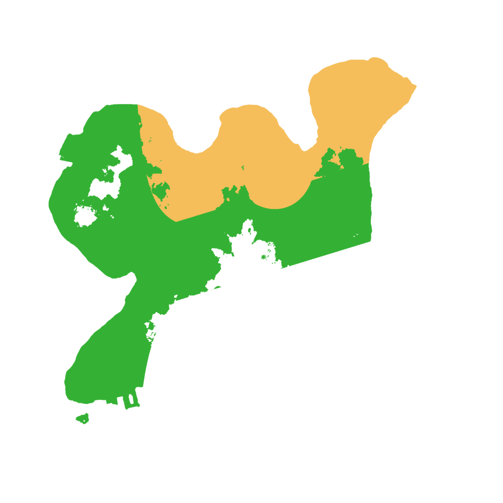Biome Rust Map: Procedural Map, Size: 2100, Seed: 2098001648