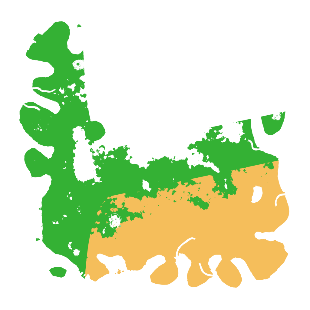 Biome Rust Map: Procedural Map, Size: 4200, Seed: 589865846