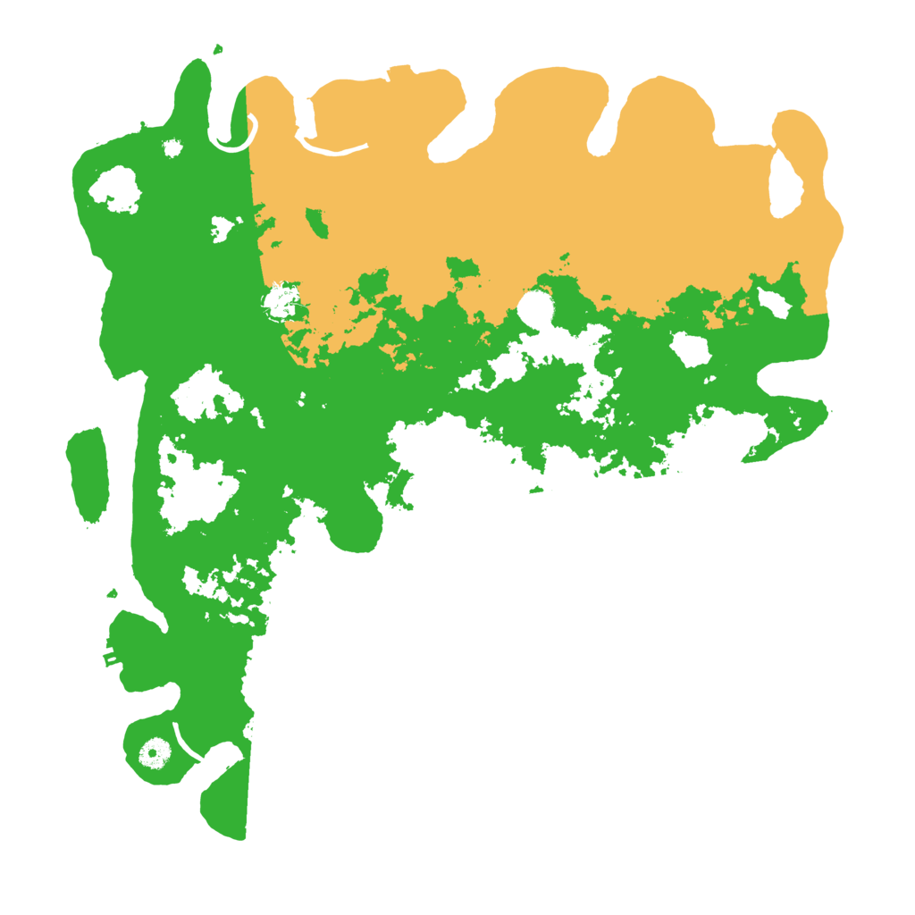 Biome Rust Map: Procedural Map, Size: 4450, Seed: 282025