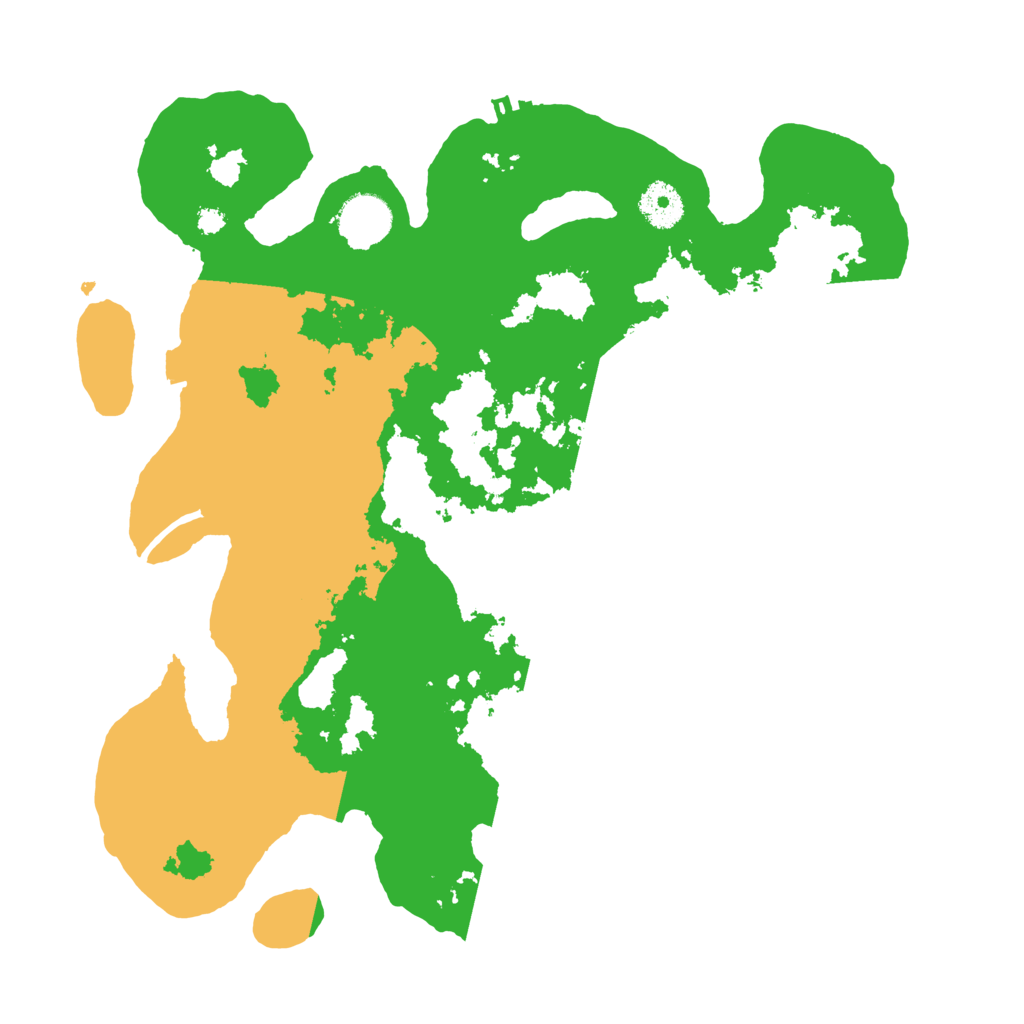 Biome Rust Map: Procedural Map, Size: 3500, Seed: 290373178