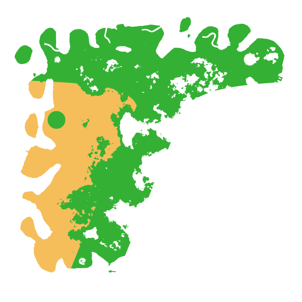 Biome Rust Map: Procedural Map, Size: 4500, Seed: 2282021