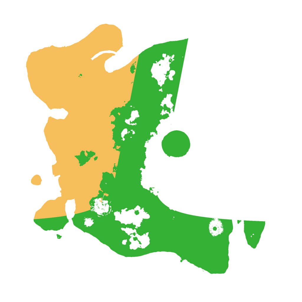 Biome Rust Map: Procedural Map, Size: 3000, Seed: 233492