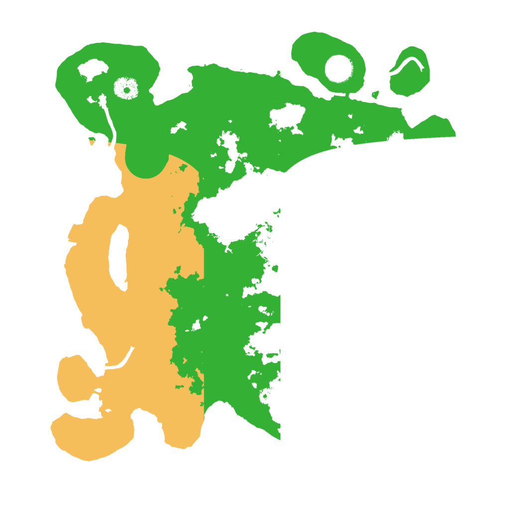 Biome Rust Map: Procedural Map, Size: 3250, Seed: 6150873