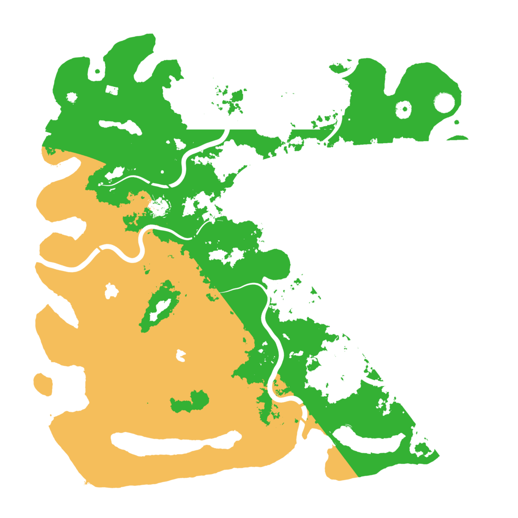 Biome Rust Map: Procedural Map, Size: 4500, Seed: 525177860