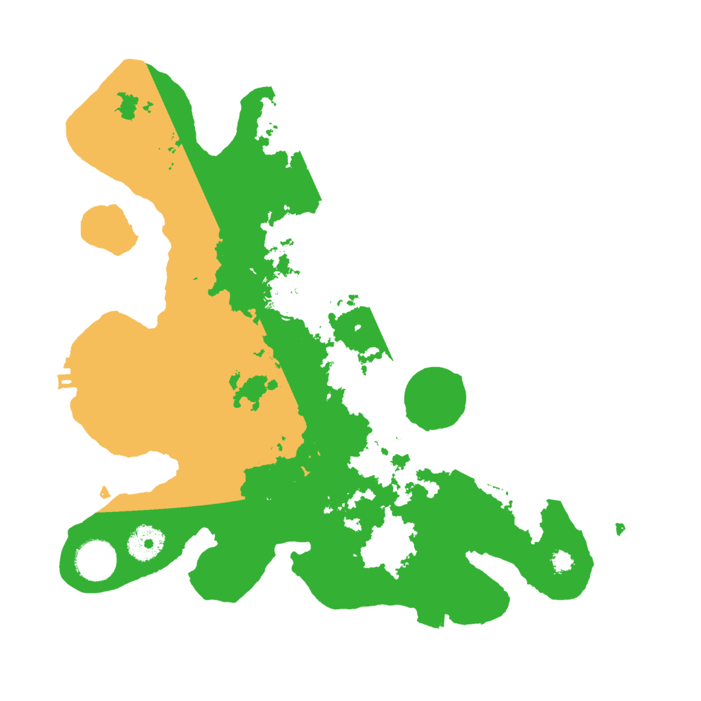 Biome Rust Map: Procedural Map, Size: 3000, Seed: 34453