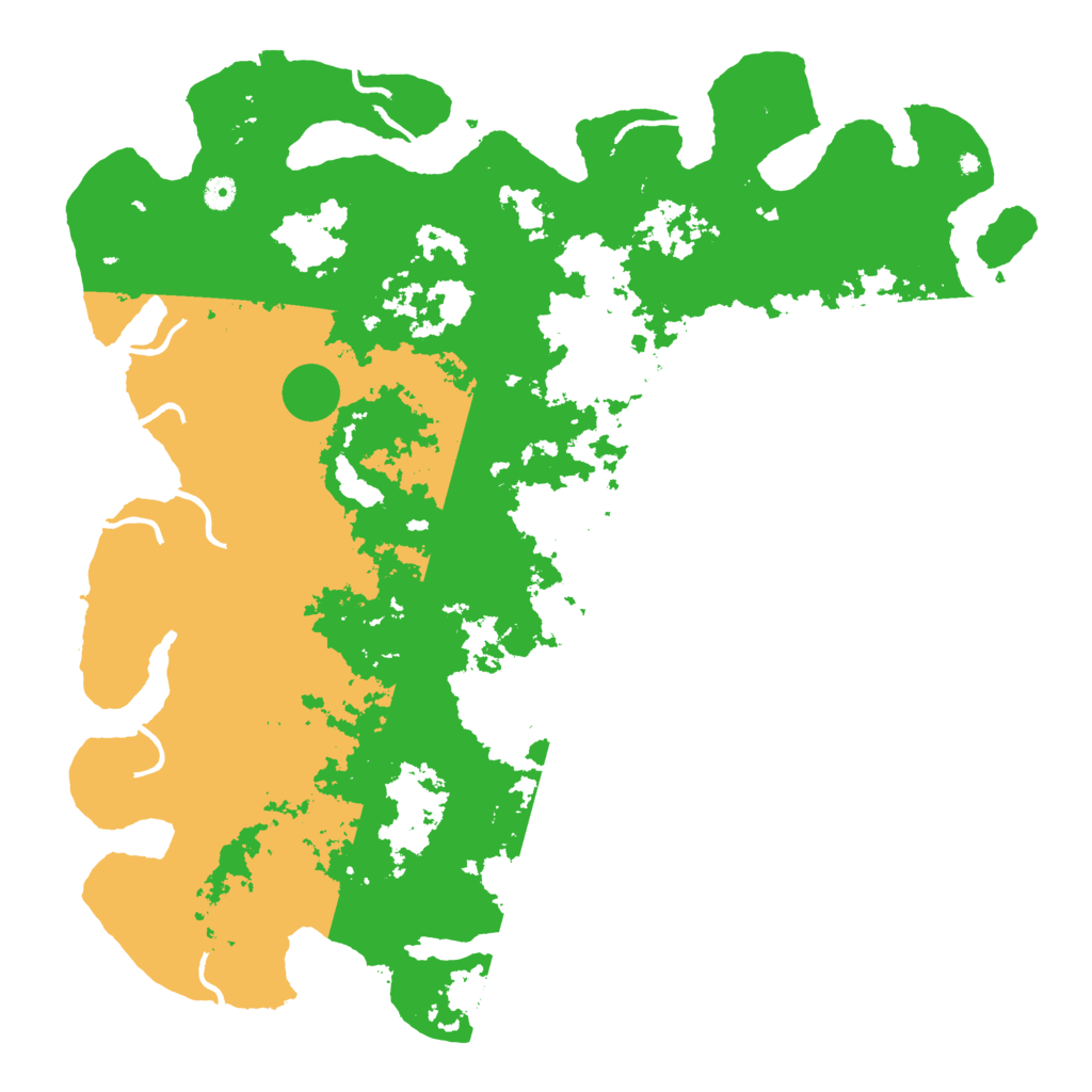 Biome Rust Map: Procedural Map, Size: 5000, Seed: 1980664946