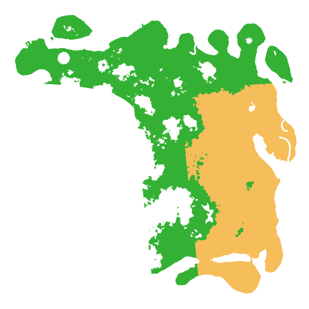 Biome Rust Map: Procedural Map, Size: 4500, Seed: 2146434659