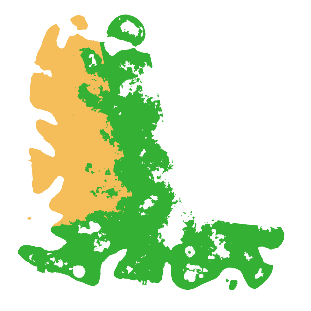 Biome Rust Map: Procedural Map, Size: 4500, Seed: 365549922