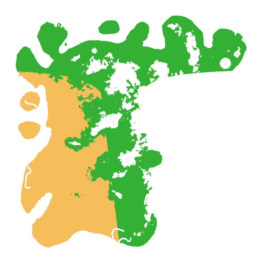 Biome Rust Map: Procedural Map, Size: 4250, Seed: 664648819